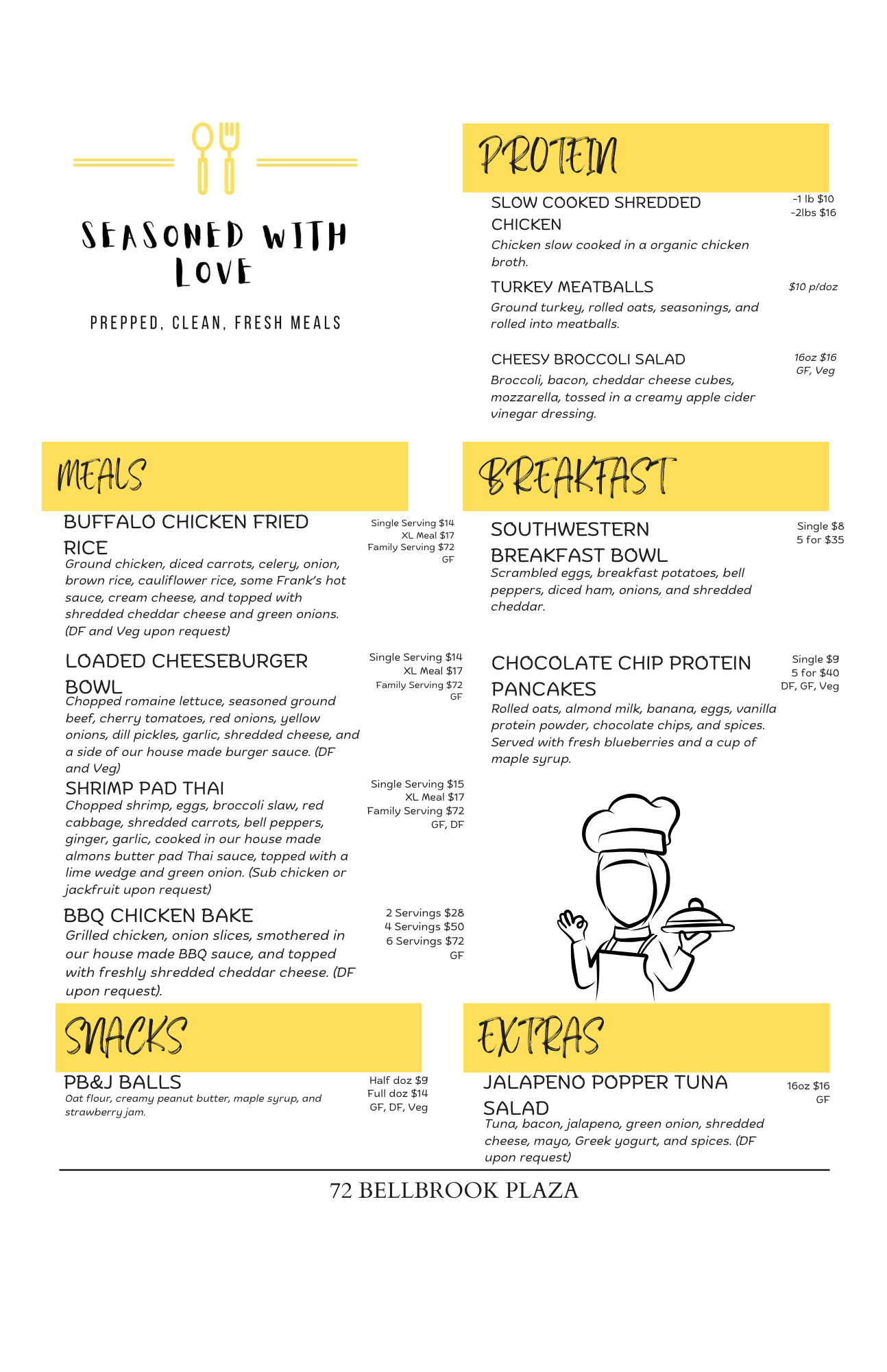 Weekly Menu